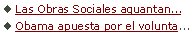 Las Obras Sociales aguantan...Obama apuesta por el volunta...